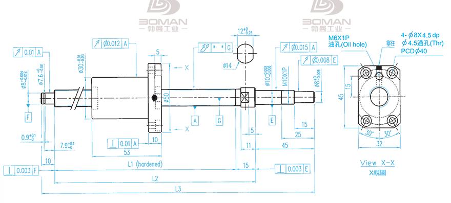 TBI XSVR01210B1DGC5-480-P1 tbi滚珠丝杆加工设备